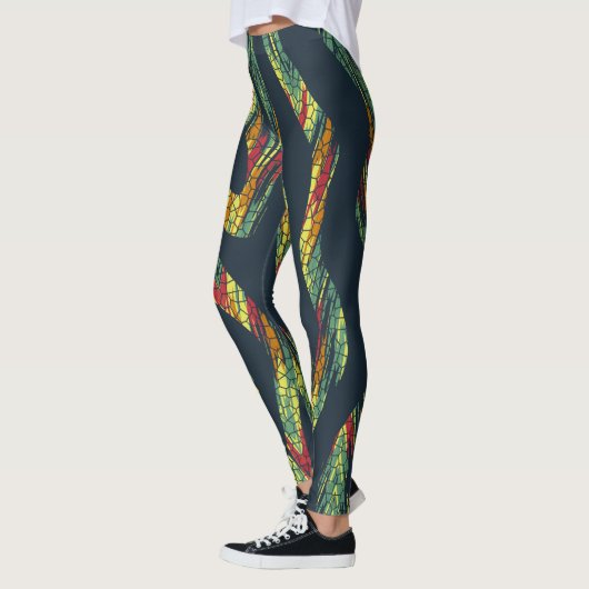 Abstrakte Leggings (Links)