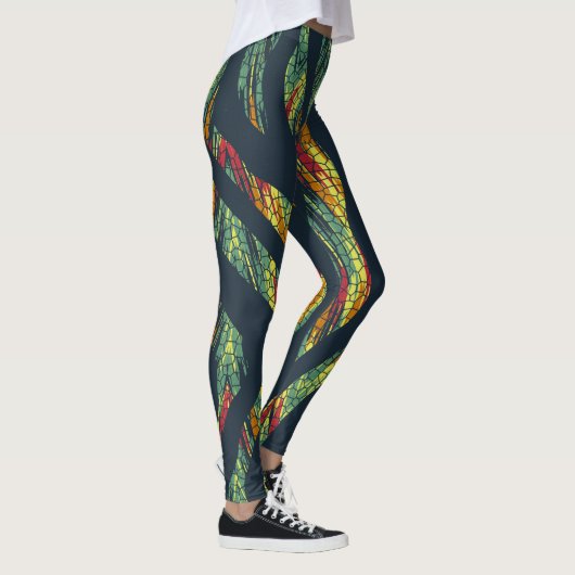 Abstrakte Leggings (Rechts)