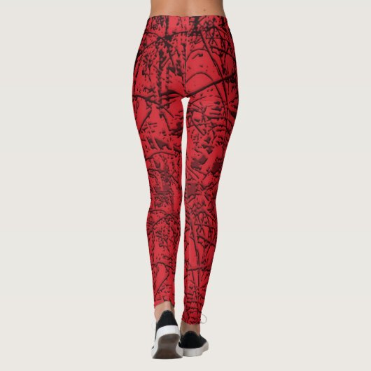 Abstrakte Leggings (Rückseite)