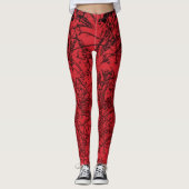 Abstrakte Leggings (Vorderseite)