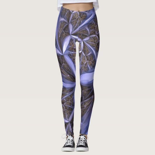 Abstrakte Leggings (Vorderseite)
