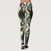 Abstrakte Leggings (Rückseite)