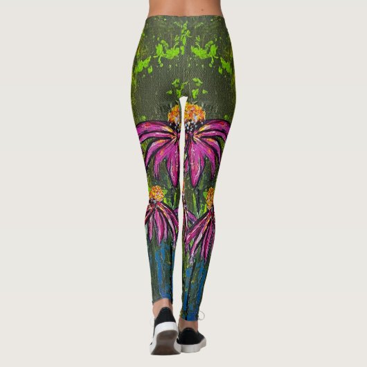 Abstrakte Leggings (Rückseite)