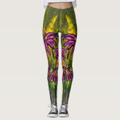 Abstrakte Leggings (Vorderseite)