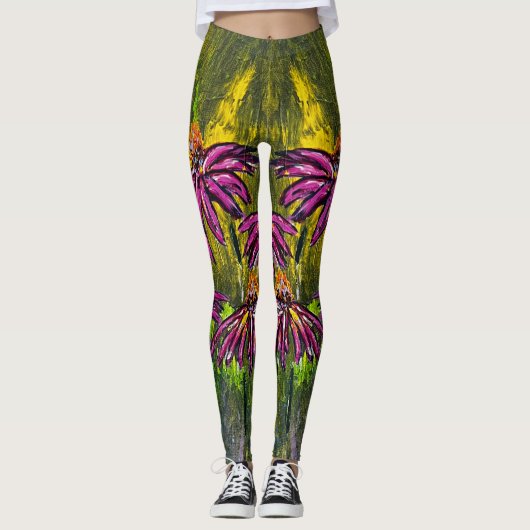 Abstrakte Leggings (Vorderseite)