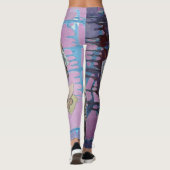 Abstrakte Leggings (Rückseite)