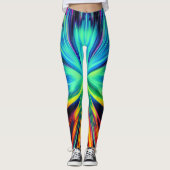 Abstrakte Leggings (Vorderseite)