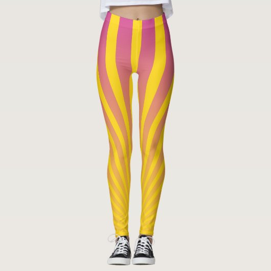 Abstrakte Leggings (Vorderseite)