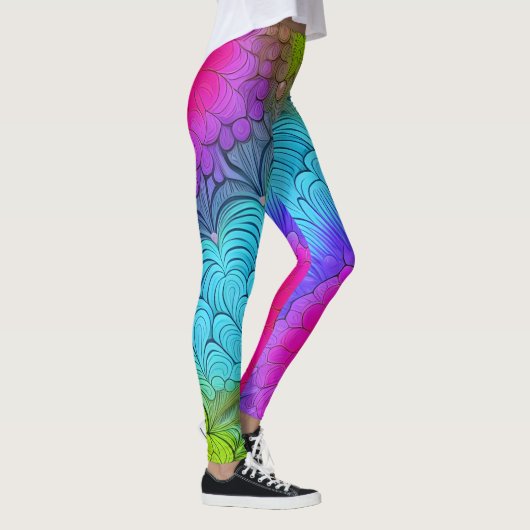 Abstrakte Leggings (Rechts)