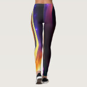 Abstrakte Leggings (Rückseite)