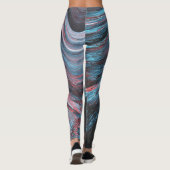 Abstrakte Leggings (Rückseite)