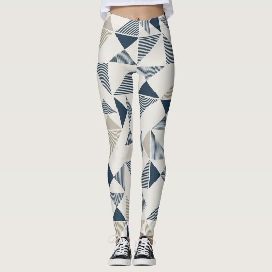 Abstrakte Leggings (Vorderseite)