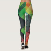 Abstrakte Leggings (Rückseite)