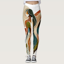 Abstrakte Leggings