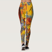 Abstrakte Leggings (Rückseite)