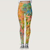 Abstrakte Leggings (Vorderseite)