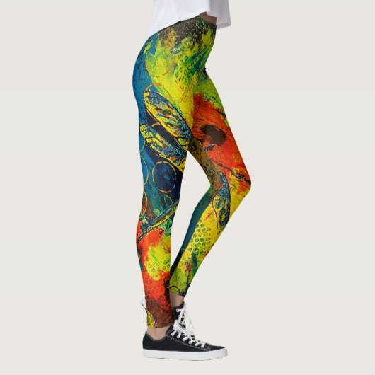 Abstrakte Leggings (Rechts)