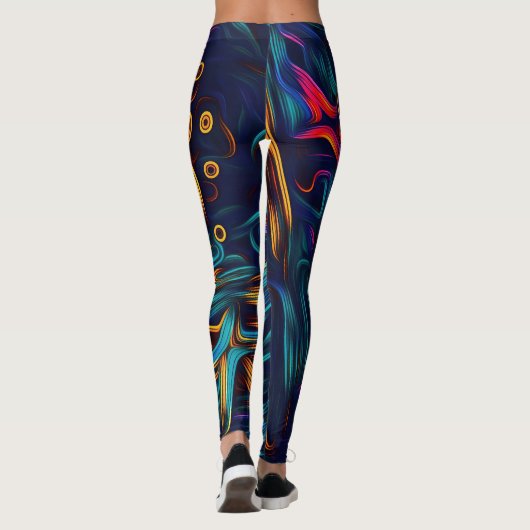 Abstrakte Leggings der Neusaison (Rückseite)