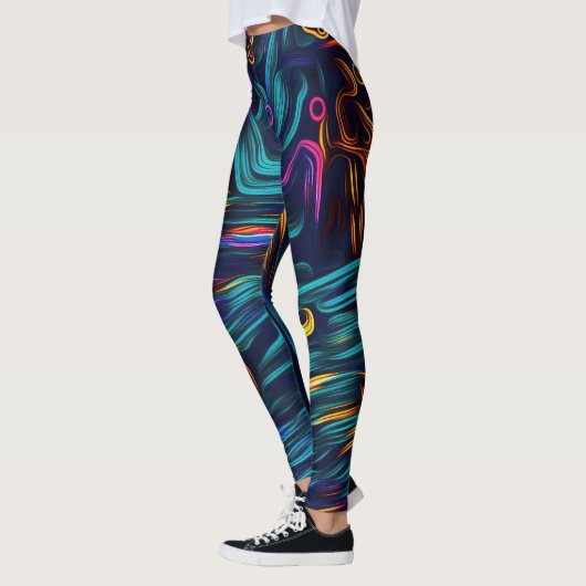 Abstrakte Leggings der Neusaison (Links)