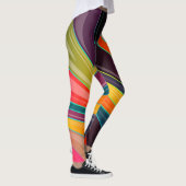 abstrakte Leggings kreisförmig drehen (Rechts)