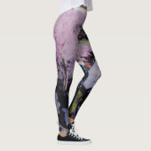 Abstrakte Leggings mit Blumenbezug (Rechts)