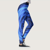 Abstrakte Leggings mit Multiprint (Rechts)