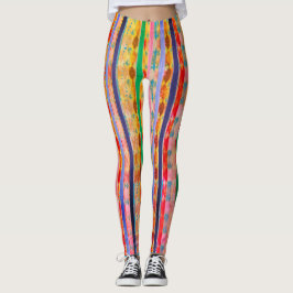 Abstrakte Leggings Streifen