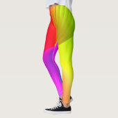 Abstrakte Leggings von Rainbow (Links)