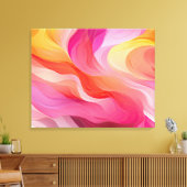 Abstrakte Leinwand (Insitu (Wohnzimmer))