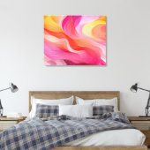 Abstrakte Leinwand (Insitu (Schlafzimmer))