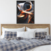 Abstrakte Leinwand (Insitu (Schlafzimmer))