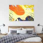 Abstrakte Leinwand (Insitu (Schlafzimmer))