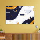 Abstrakte Leinwand (Insitu (Wohnzimmer))