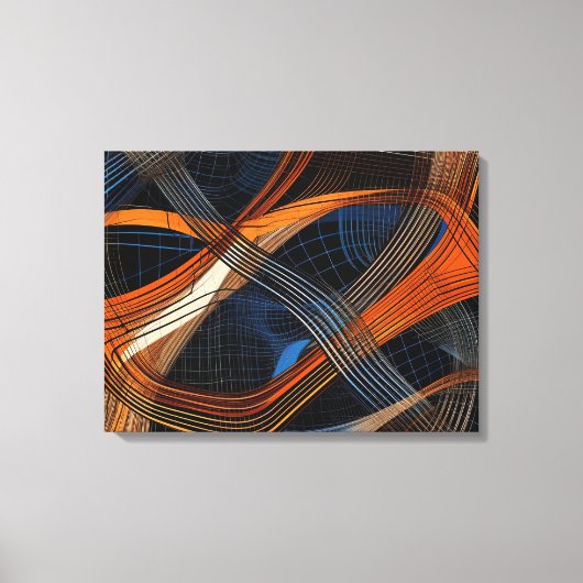 Abstrakte Leinwand (Vorderseite)