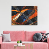 Abstrakte Leinwand (Insitu (Wohnzimmer))