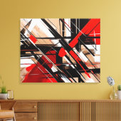 Abstrakte Leinwand (Insitu (Wohnzimmer))