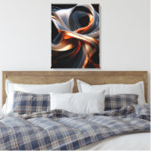 Abstrakte Leinwand (Insitu (Schlafzimmer))