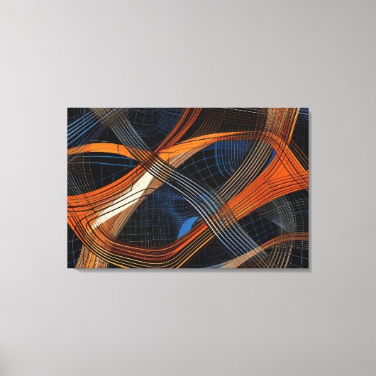 Abstrakte Leinwand (Vorderseite)