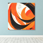 Abstrakte Leinwand (Insitu (Holzboden))