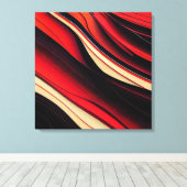 Abstrakte Leinwand (Insitu (Holzboden))