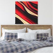 Abstrakte Leinwand (Insitu (Schlafzimmer))