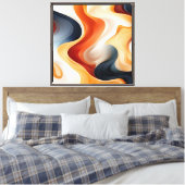 Abstrakte Leinwand (Insitu (Schlafzimmer))