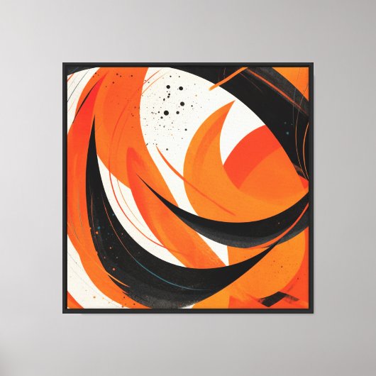 Abstrakte Leinwand (Vorderseite)