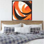 Abstrakte Leinwand (Insitu (Schlafzimmer))
