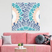 Abstrakte Leinwand (Insitu (Wohnzimmer))