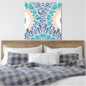 Abstrakte Leinwand (Insitu (Schlafzimmer))