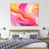 Abstrakte Leinwand (Insitu (Schlafzimmer))
