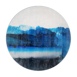 Abstrakte Leinwand: Moderne Kunsttextur. Schneidebrett