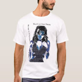Abstrakte Leinwand T-Shirt (Vorderseite)