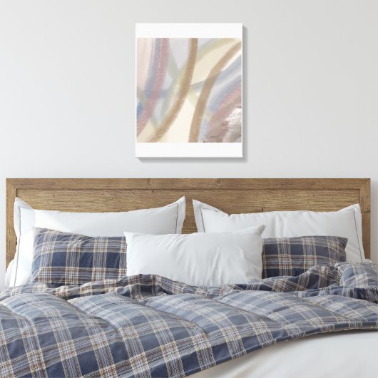 Abstrakte Leinwand-Wandkunst Leinwanddruck (Insitu (Schlafzimmer))